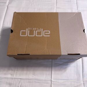 Hey Dude Britt Shoe Box in Gray and Tan